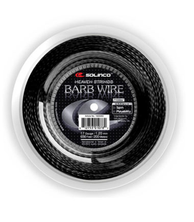 Solinco Barb Wire 200m, schwarz