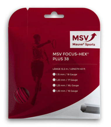 MSV Focus Hex Plus38 12m, rot