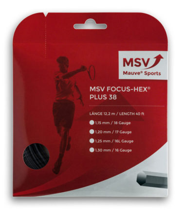 MSV Focus Hex Plus38 12m, schwarz