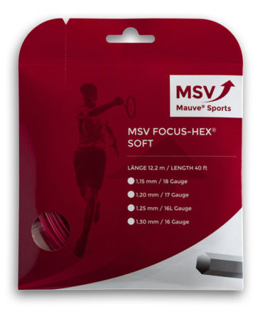MSV Focus Hex Soft 12m, rot