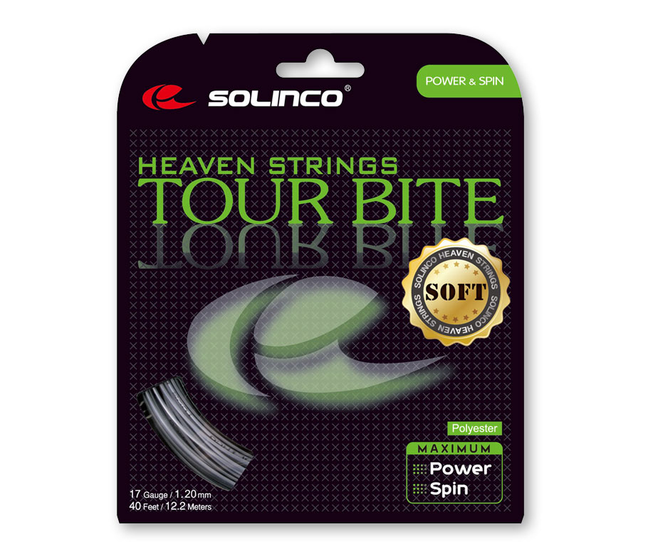 Solinco Tour Bite Soft 12m, grau