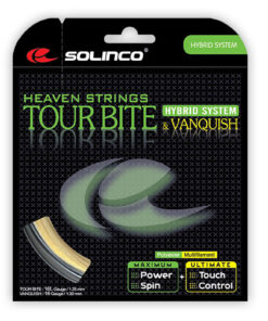 Solinco Tour Bite & Vanquish Hybrid 12m