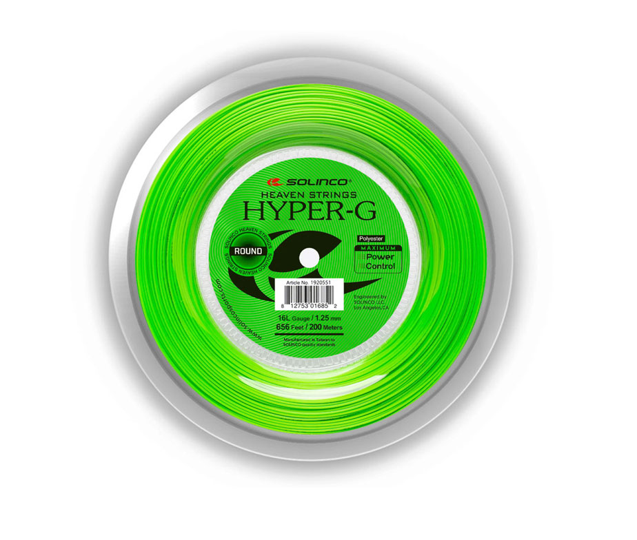 Solinco Hyper-G Round 200m, grün